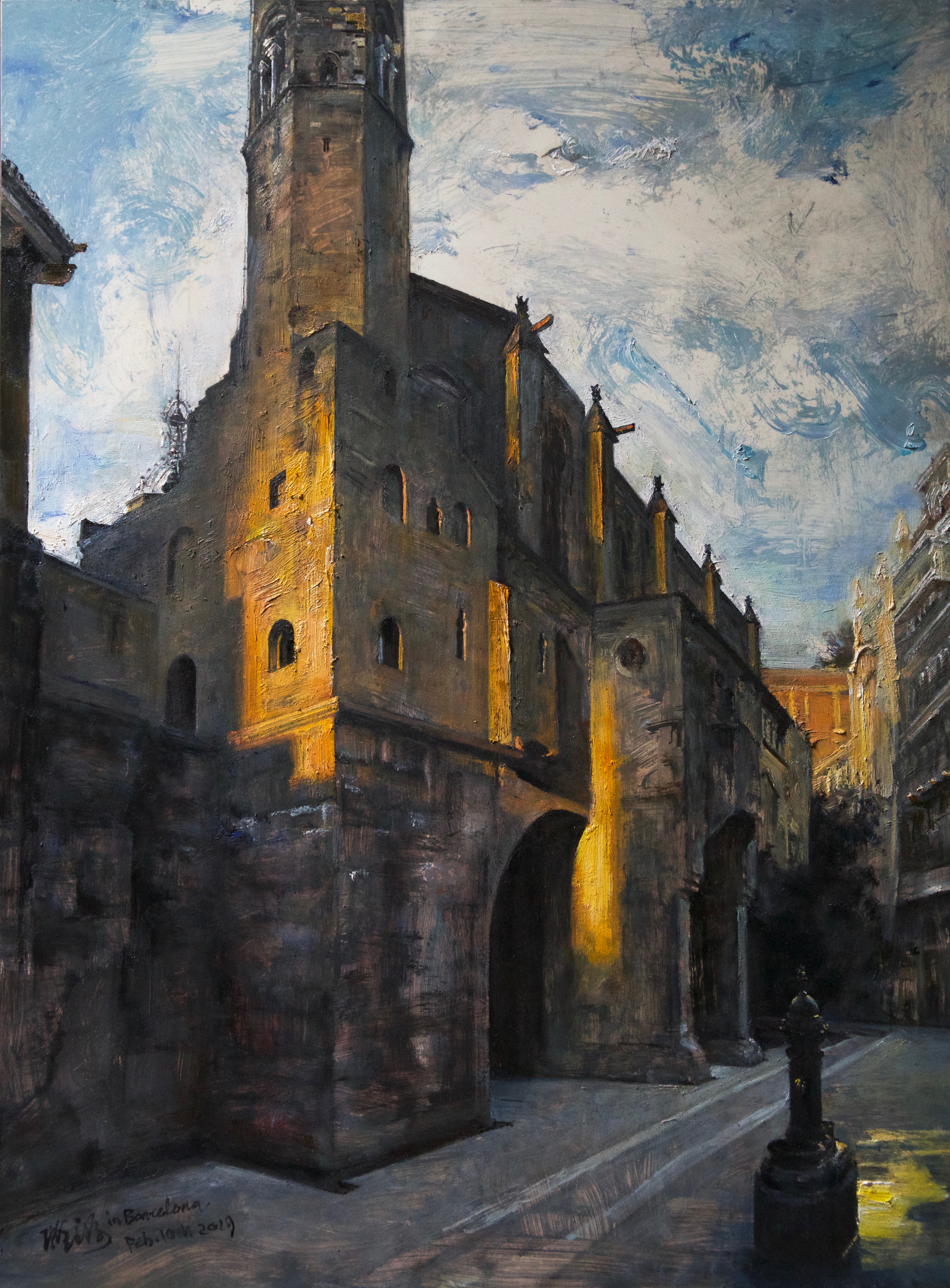 Wang Yuqi, Gothic Castle, Barcelona